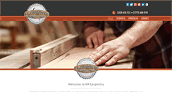 Desktop Screenshot of grcarpentry.com